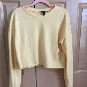 forever 21 cropped long sleeve